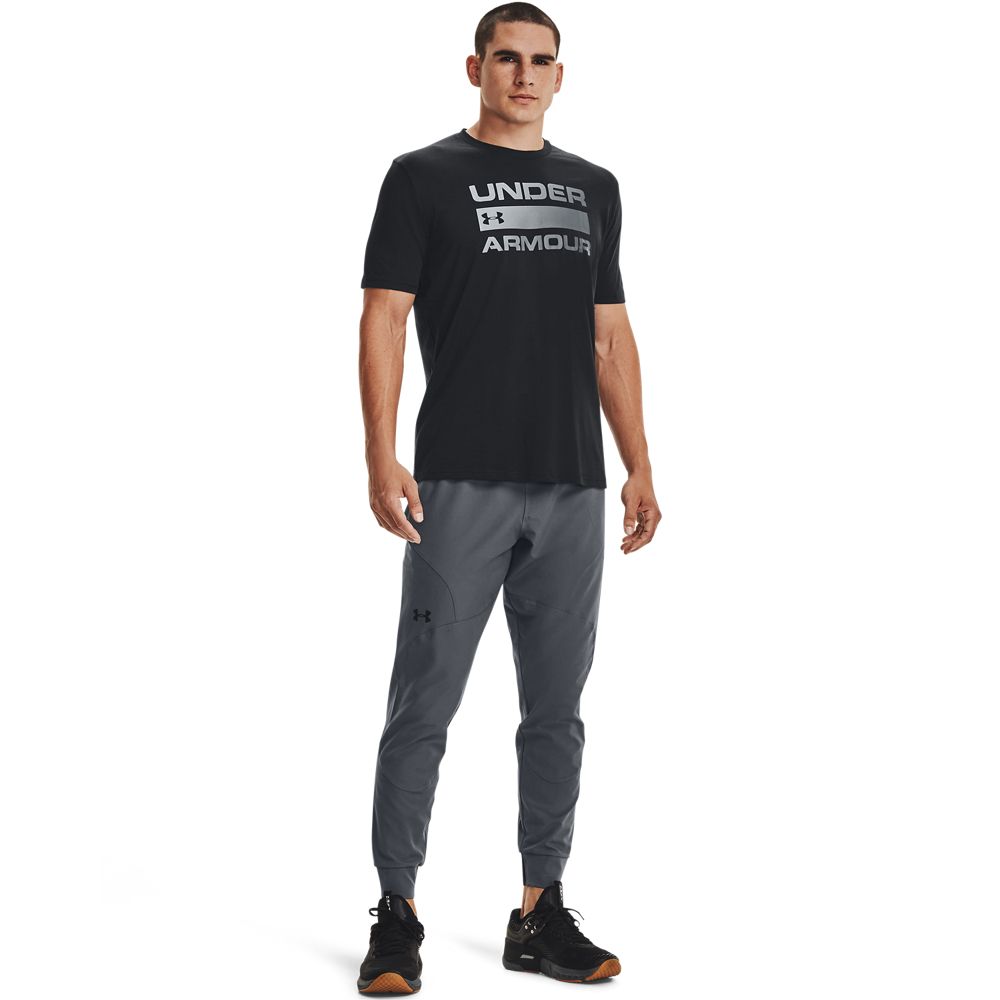 Herren UA Team Issue Wordmark Kurzarm-Oberteil