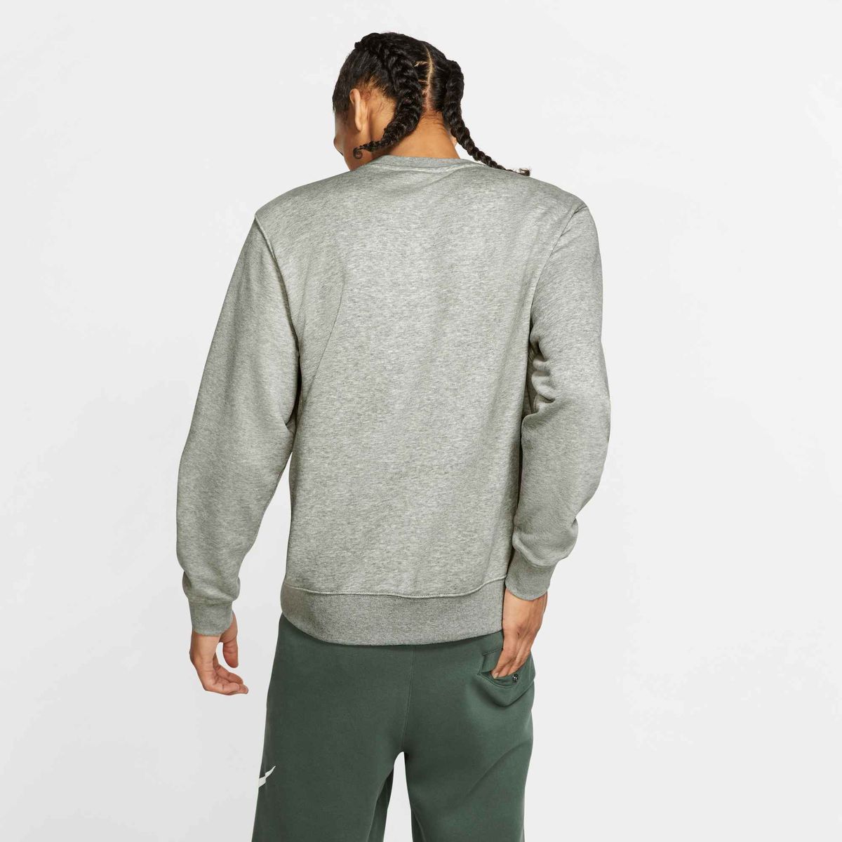NIKE Herren Sweatshirt M NSW CLUB CRW FT
