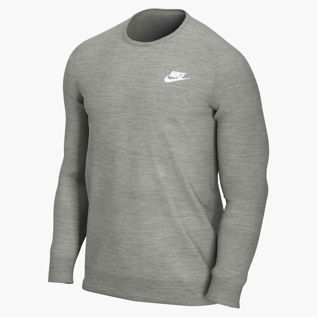 NIKE Herren Sweatshirt M NSW CLUB CRW FT
