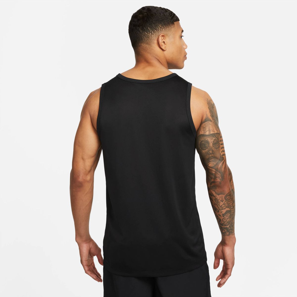 Nike M Nk Df Tank Rlgd Su23 - black/white