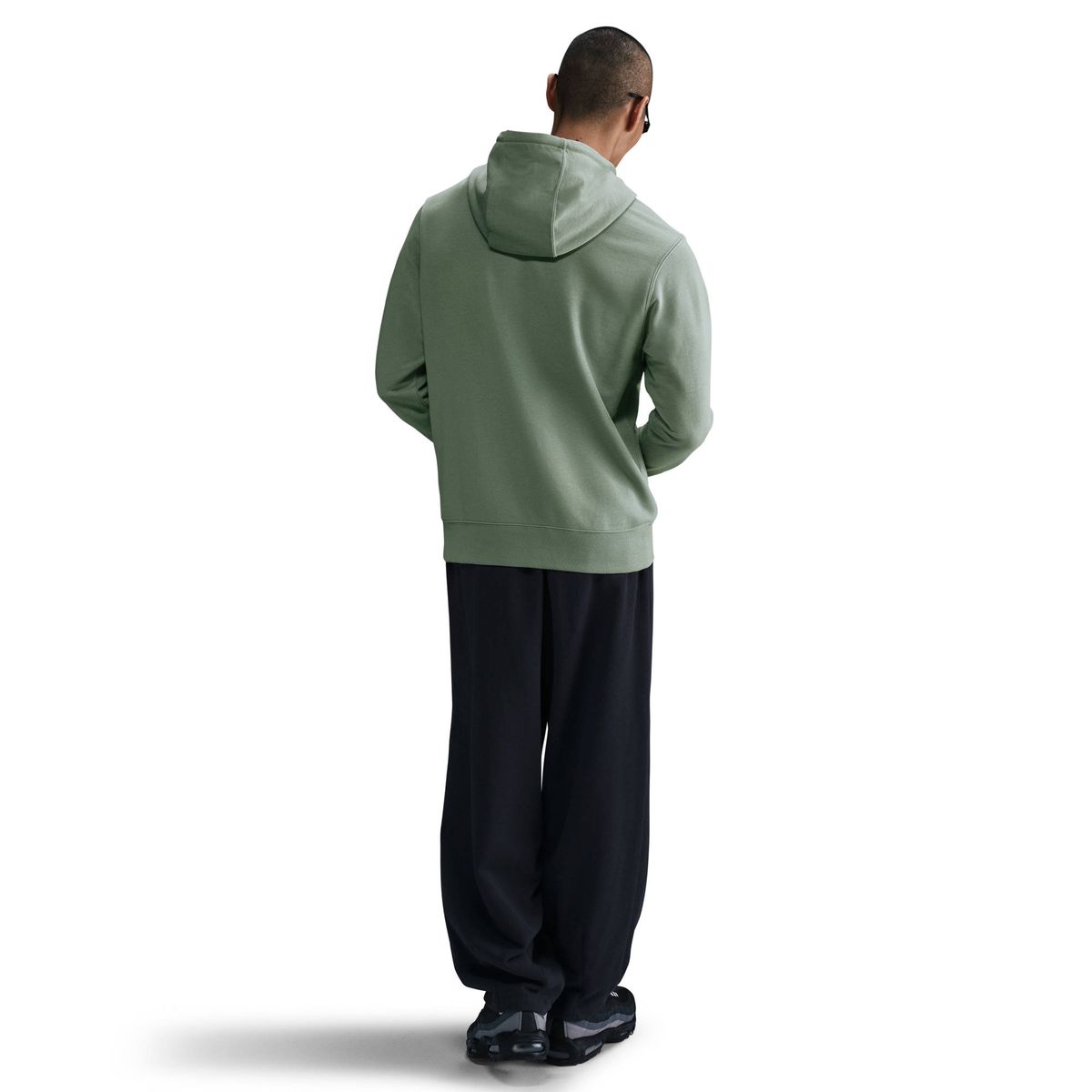M NK CLUB FT HOODIE FONT GX