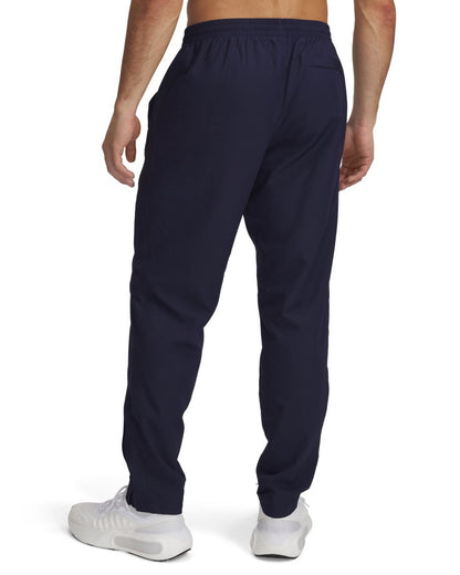 UA RIVAL WVN WINDBREAKER PNT-BLU