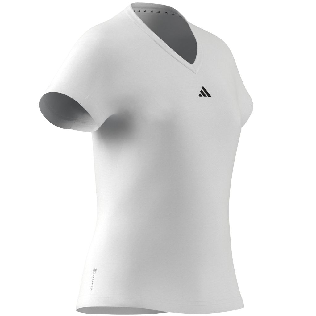 AEROREADY TRAIN ESSENTIALS MINIMAL BRANDING V-NECK TEE