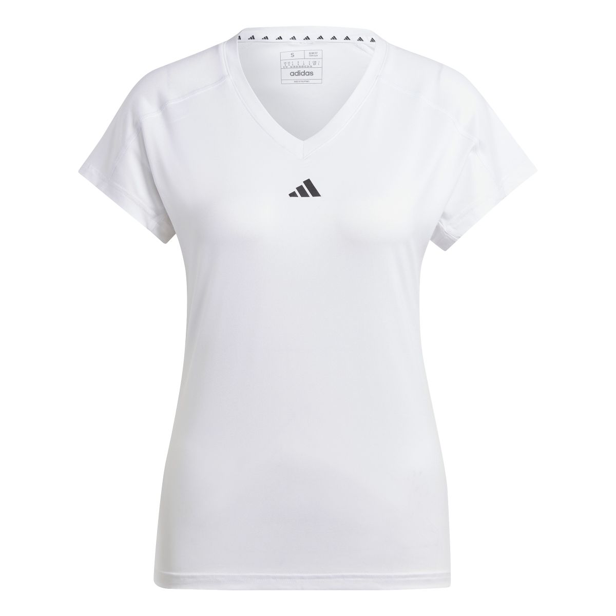 AEROREADY TRAIN ESSENTIALS MINIMAL BRANDING V-NECK TEE