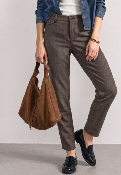 Mid Waist Chino im Casual Fit