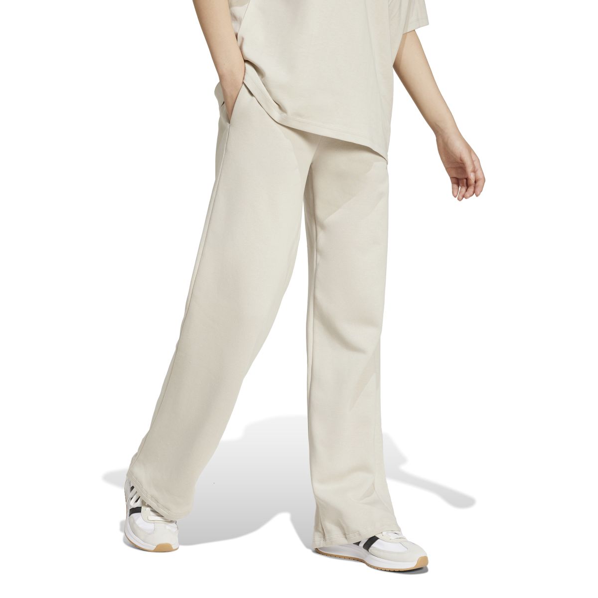 Essentials Small Logo Feel Cozy Open-Hem Hose