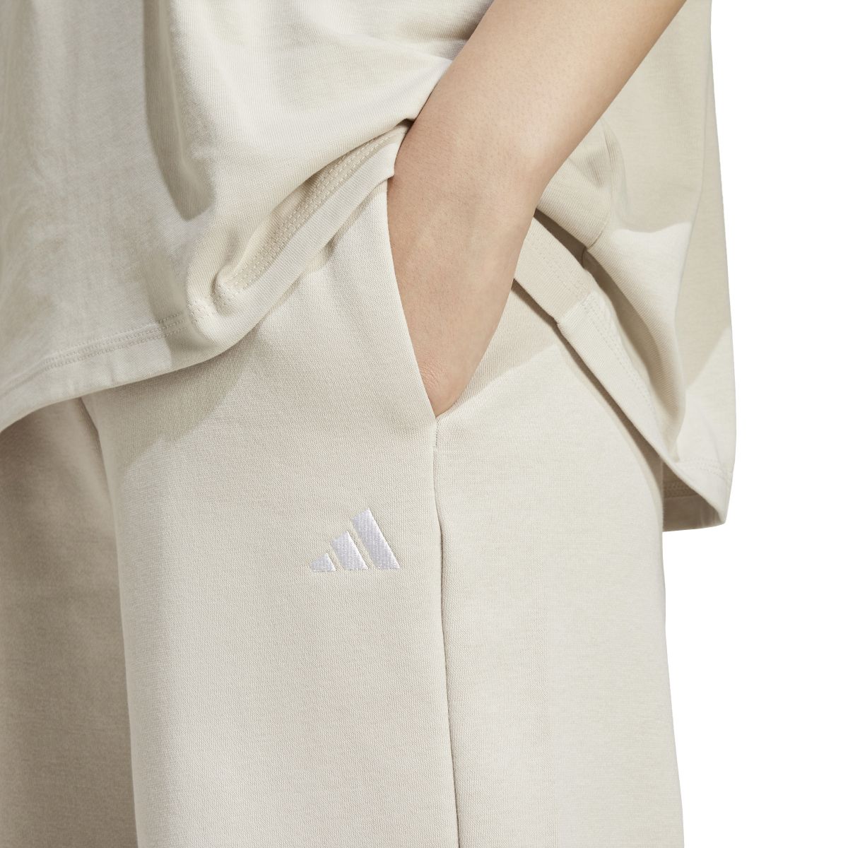 Essentials Small Logo Feel Cozy Open-Hem Hose