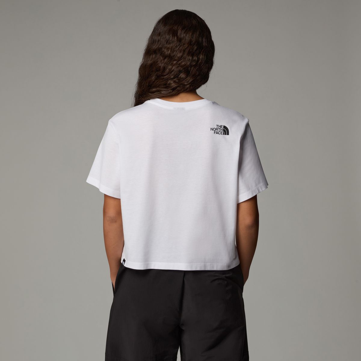 W S/S CROPPED EASY TEE