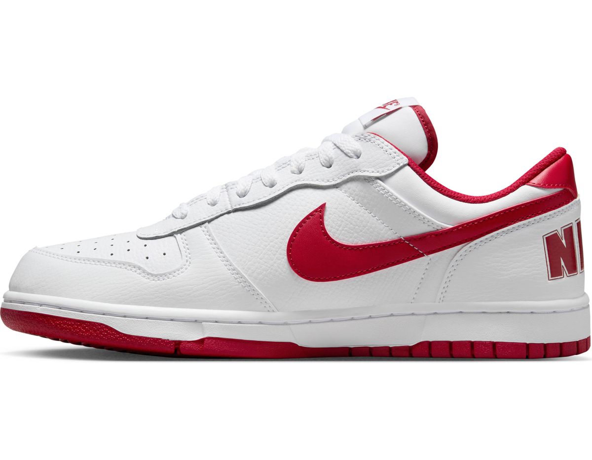 Nike Big Nike Low - white/gym red