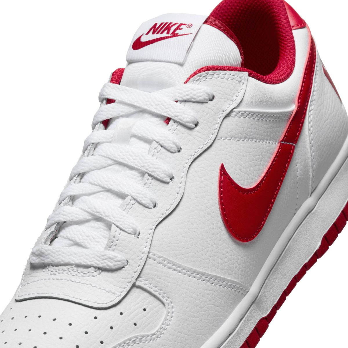 Nike Big Nike Low - white/gym red