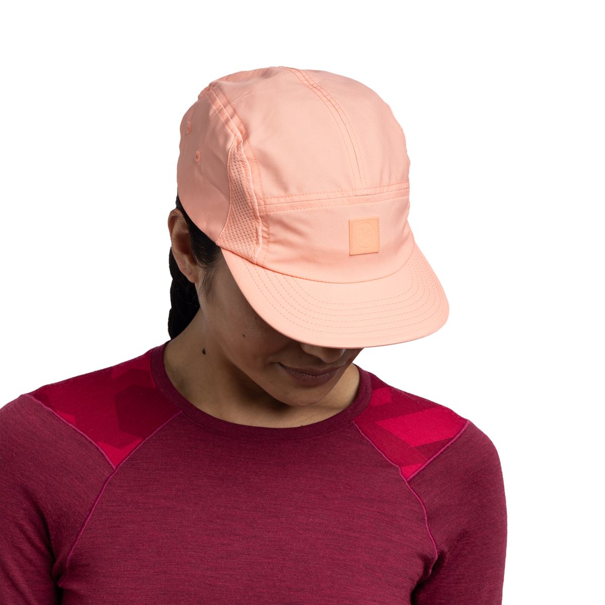 5 PANEL GO CAP SOLID CORAL S/M                              