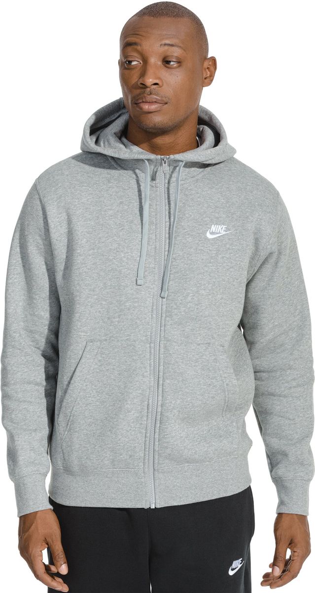 NIKE Herren Sweatjacke "Club Fleece" mit Kapuze