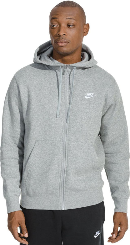NIKE Herren Sweatjacke "Club Fleece" mit Kapuze