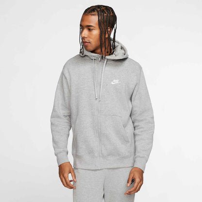 NIKE Herren Sweatjacke "Club Fleece" mit Kapuze