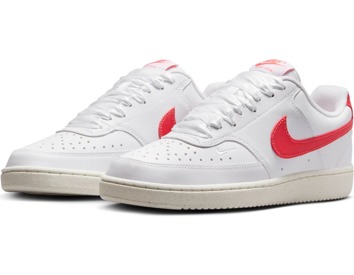Nike W Nike Court Vision Lo Nn - white/magic ember-sail