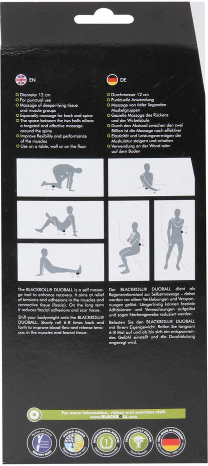 BLACKROLL Massageball "Duoball 12"