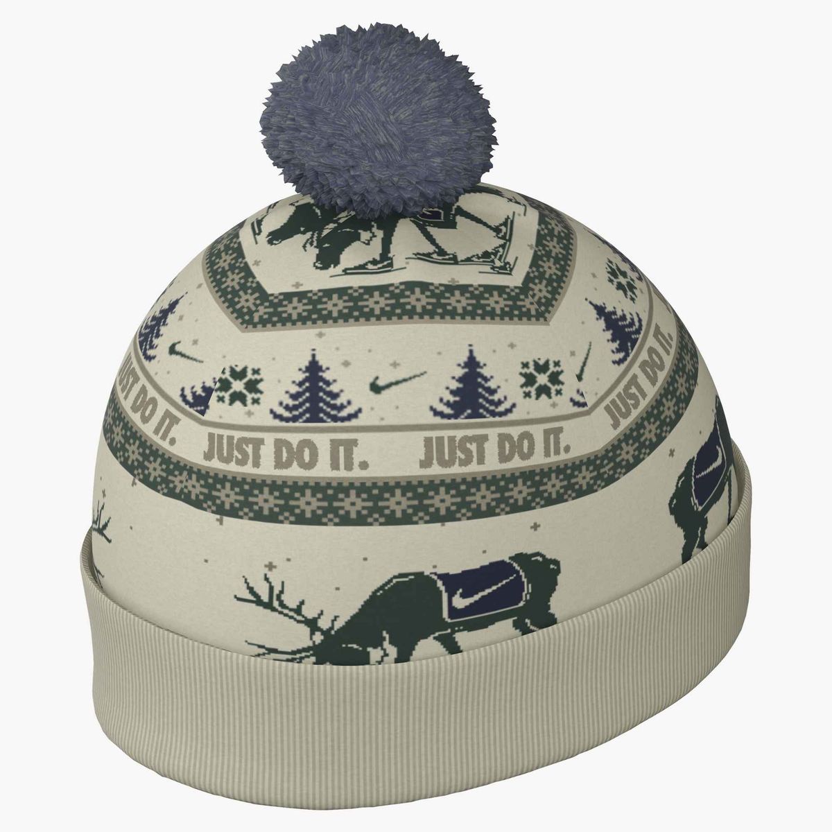 U NK PEAK BEANIE SC HOL25 L