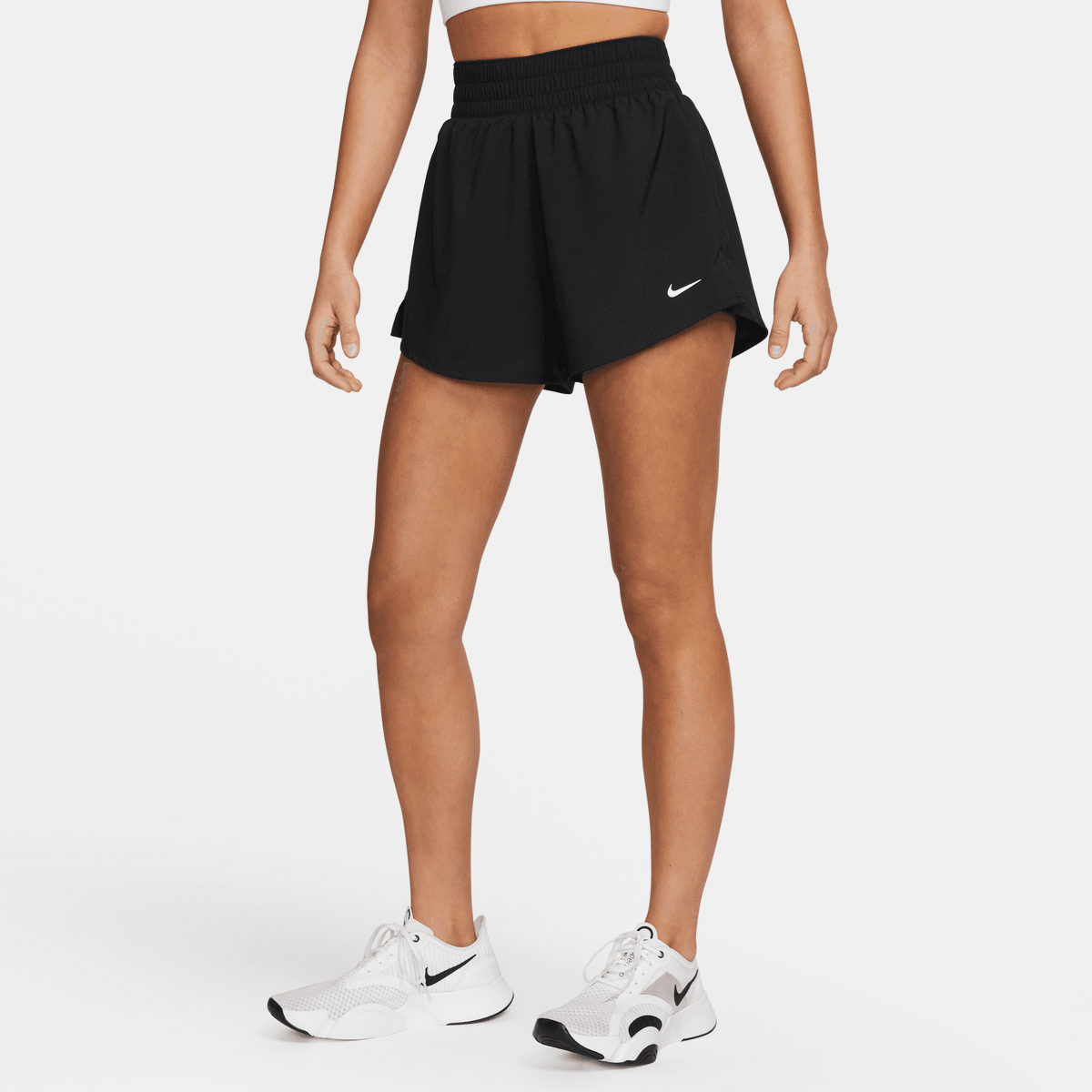 NIKE Damen Shorts W NK ONE DF HR 3IN 2N1 SHORT