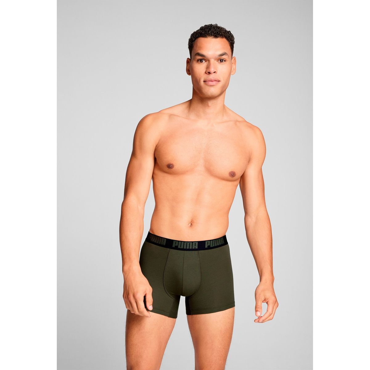 PUMA Herren Unterhose MEN EVERYDAY BASIC BOXER 2P