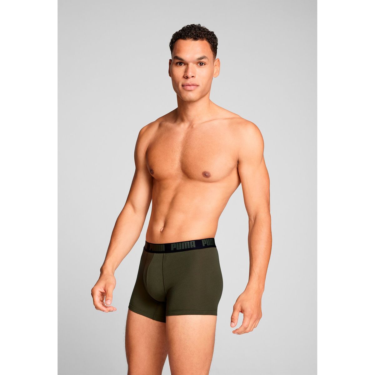 PUMA Herren Unterhose MEN EVERYDAY BASIC BOXER 2P