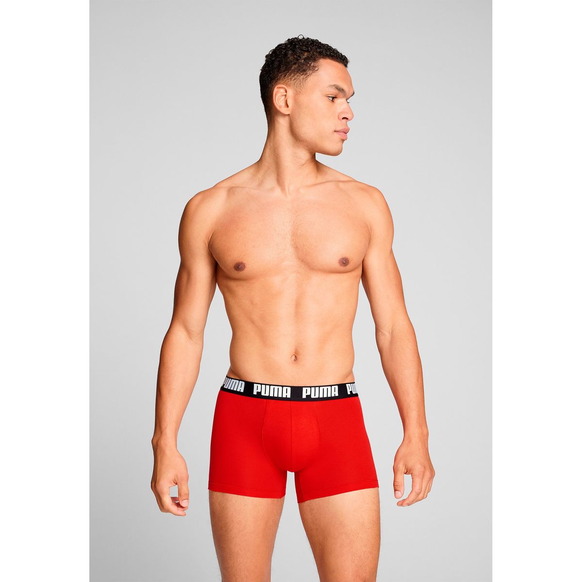 PUMA Herren Unterhose MEN EVERYDAY BASIC BOXER 2P