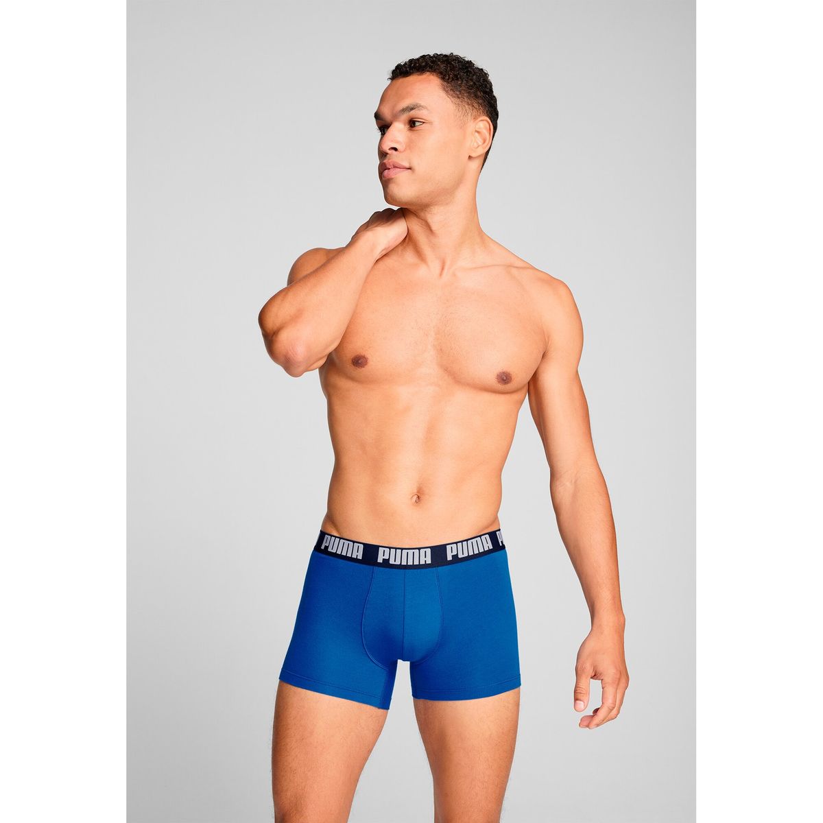 PUMA Herren Unterhose MEN EVERYDAY BASIC BOXER 2P