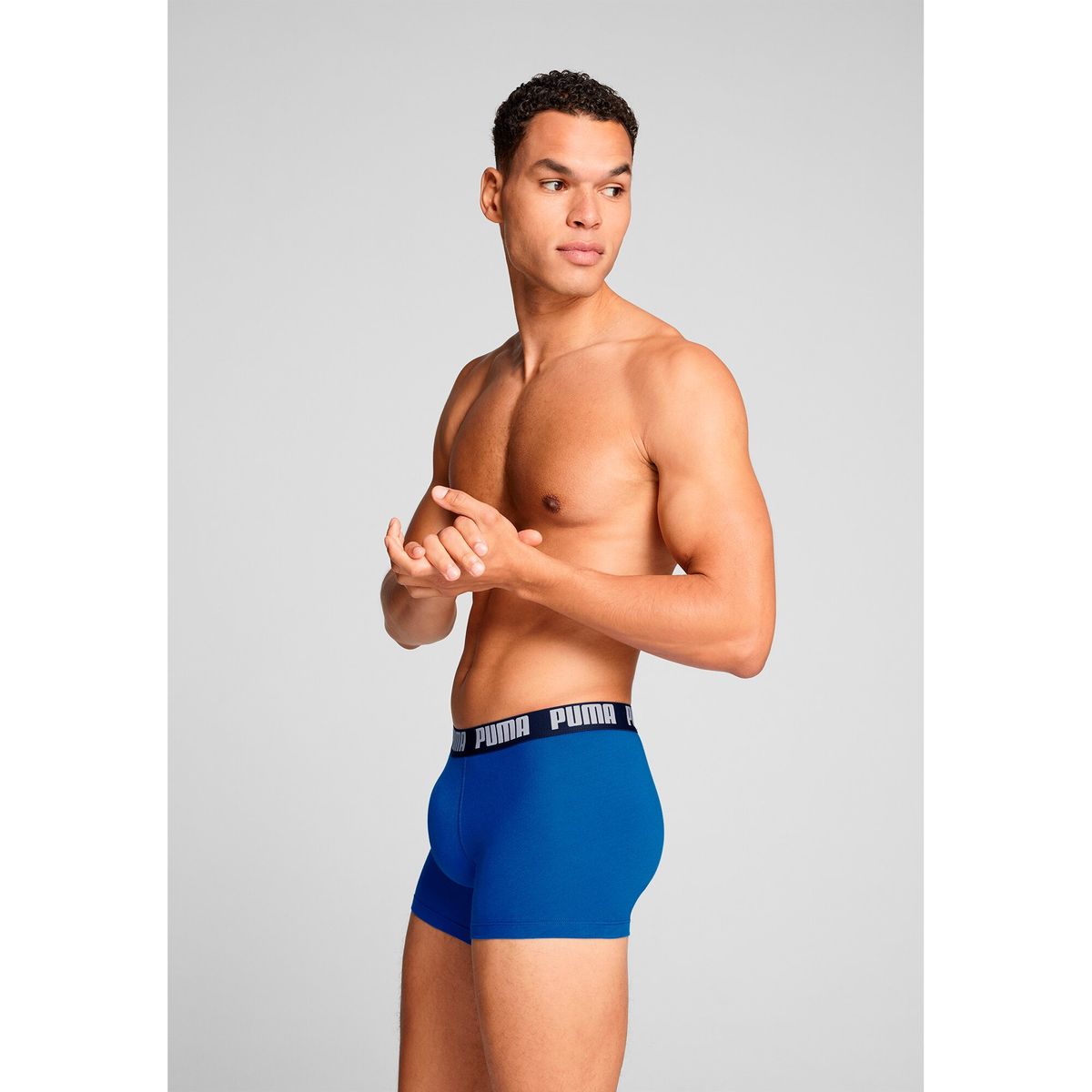 PUMA Herren Unterhose MEN EVERYDAY BASIC BOXER 2P