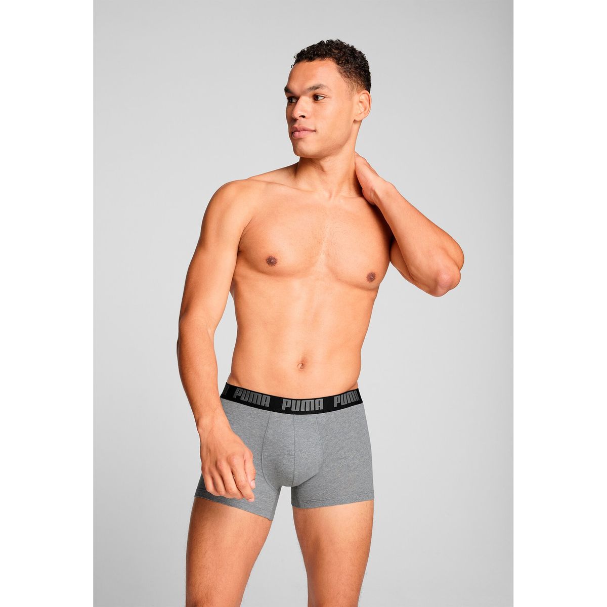 PUMA Herren Unterhose MEN EVERYDAY BASIC BOXER 2P