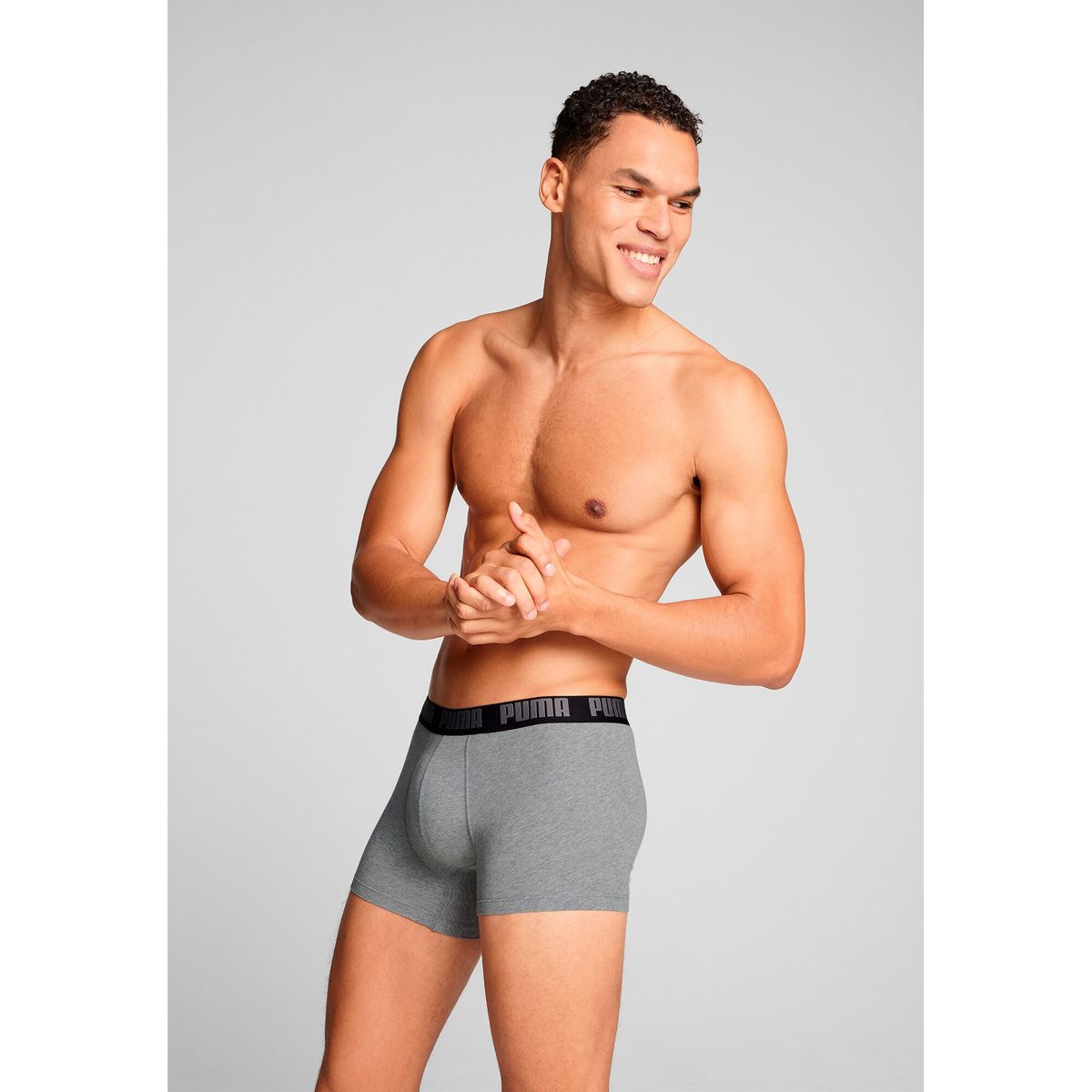 PUMA Herren Unterhose MEN EVERYDAY BASIC BOXER 2P