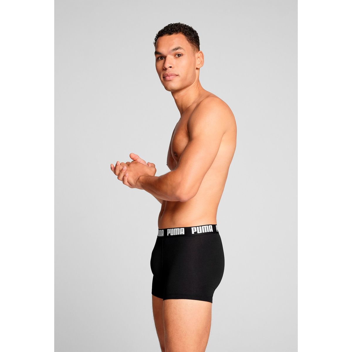 PUMA Herren Unterhose MEN EVERYDAY BASIC BOXER 2P
