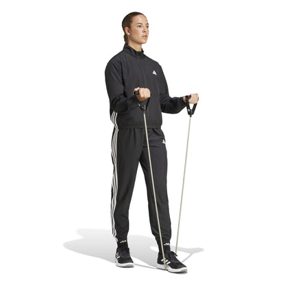Train Essentials 3-Streifen Woven Warm-Up Jacke