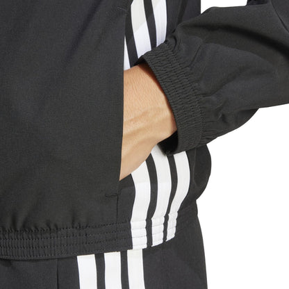 Train Essentials 3-Streifen Woven Warm-Up Jacke