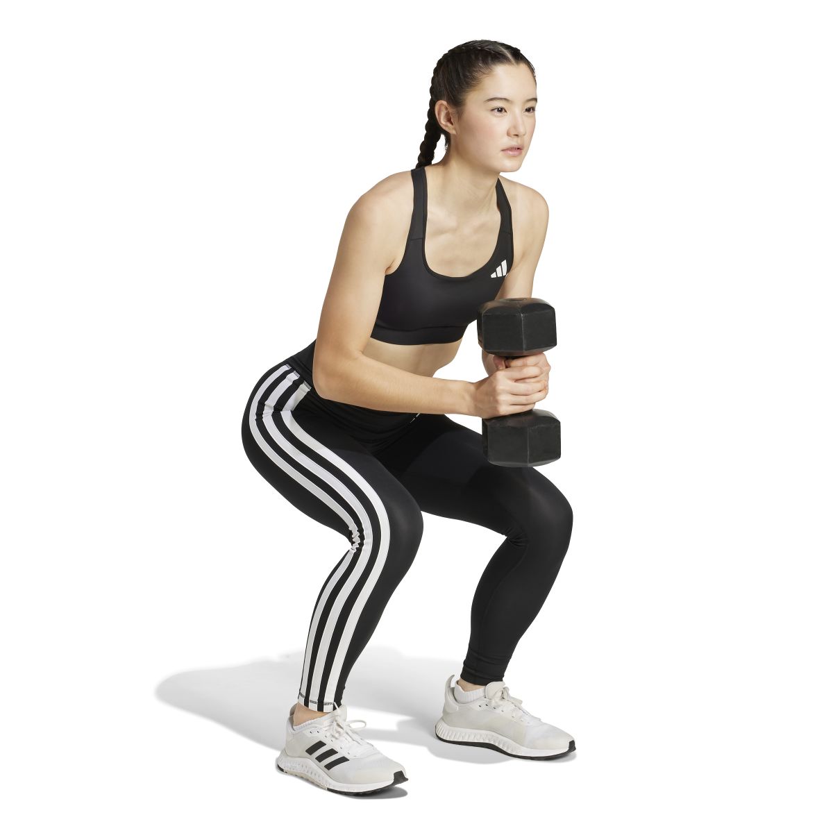 Optime Essentials 3-Streifen 7/8-Leggings