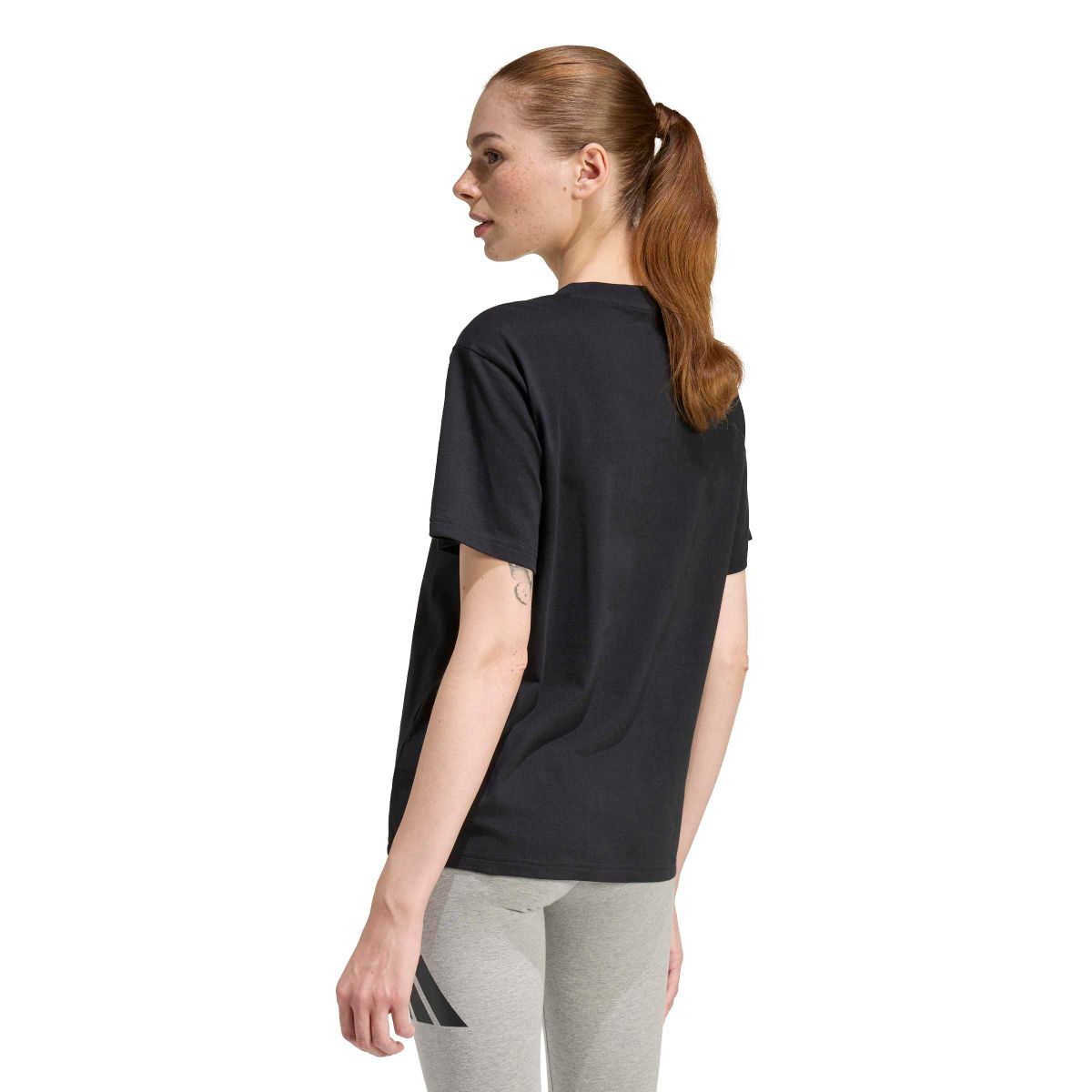 SUMMER SLIDE GRAPHIC T-SHIRT MIT V-AUSSCHNITT