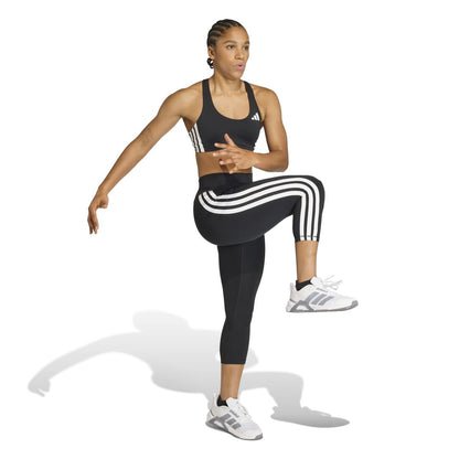 Optime Essentials Workout 3-Streifen 3/4 Leggings