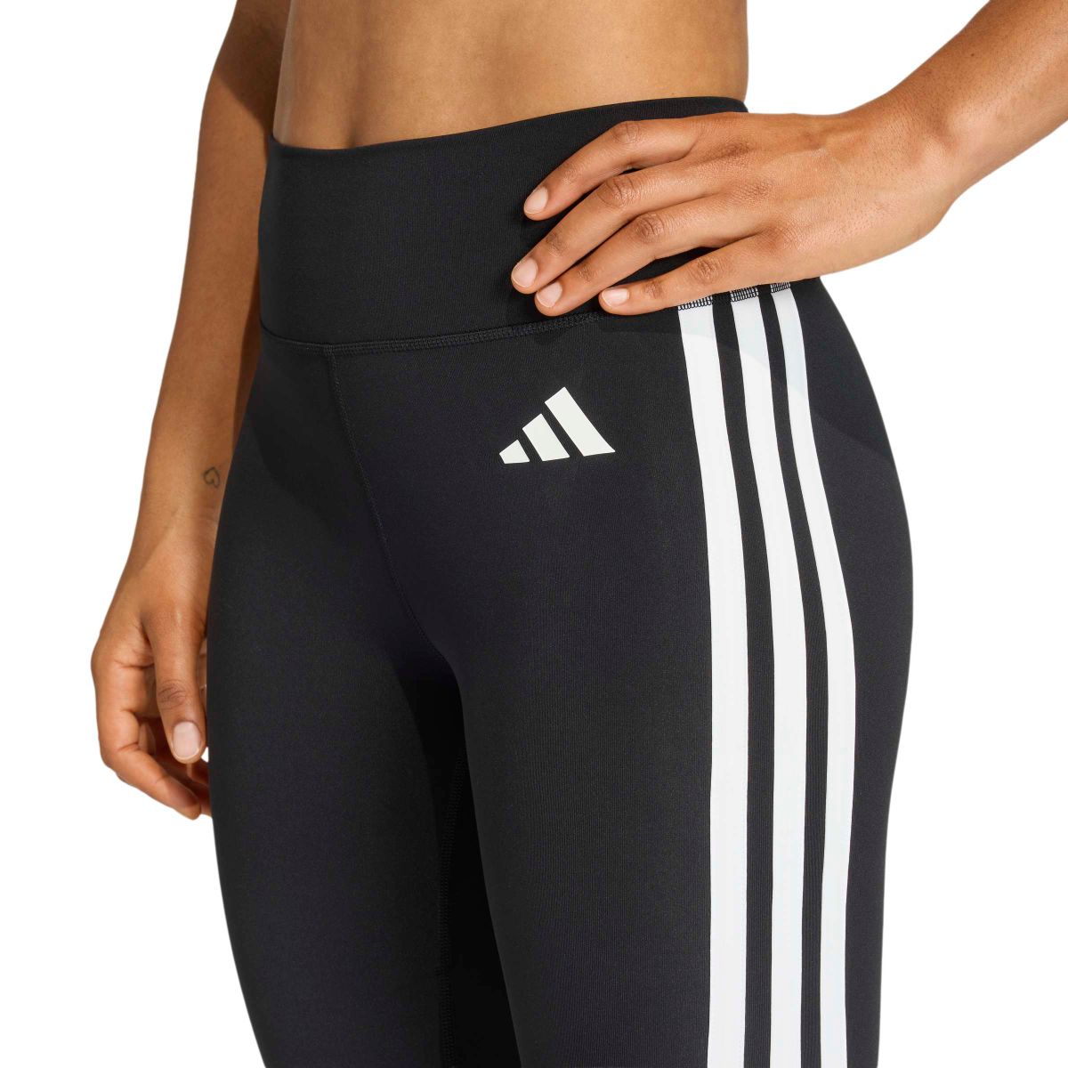 Optime Essentials Workout 3-Streifen 3/4 Leggings
