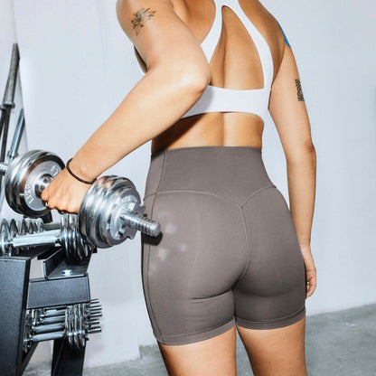Optime Workout 3-Streifen Kurze Leggings