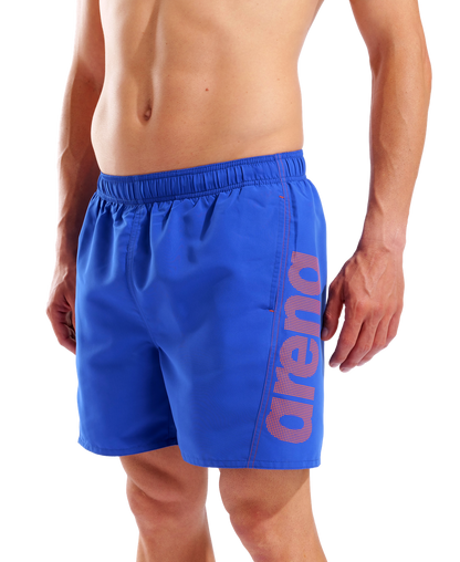 arena Herren Fundamentals Logo R Boxer Beach Shorts