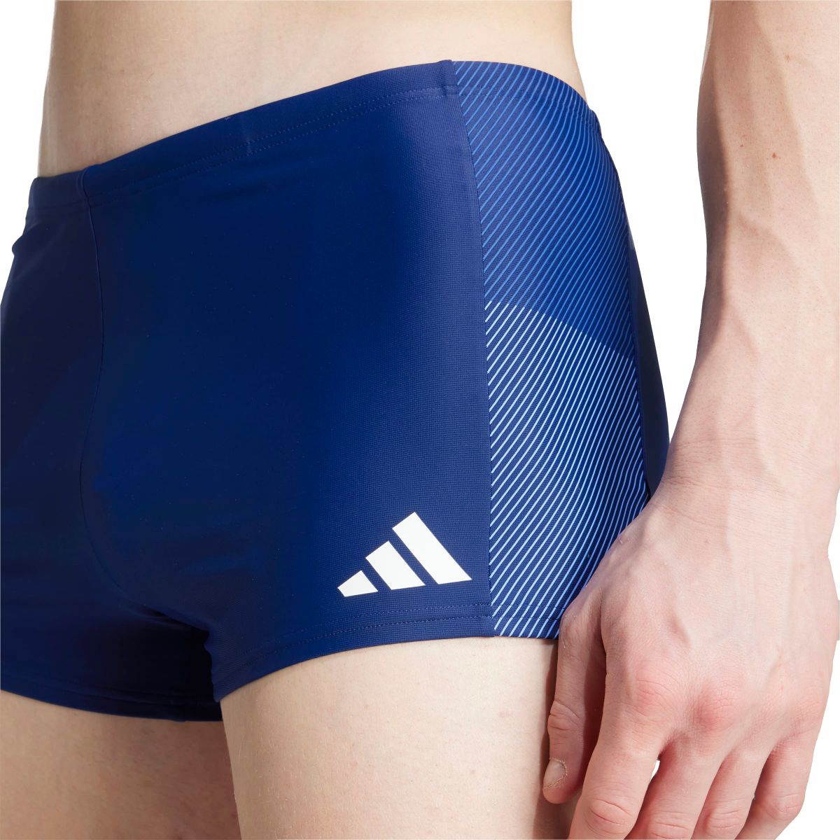 Colorblock Boxer-Badehose