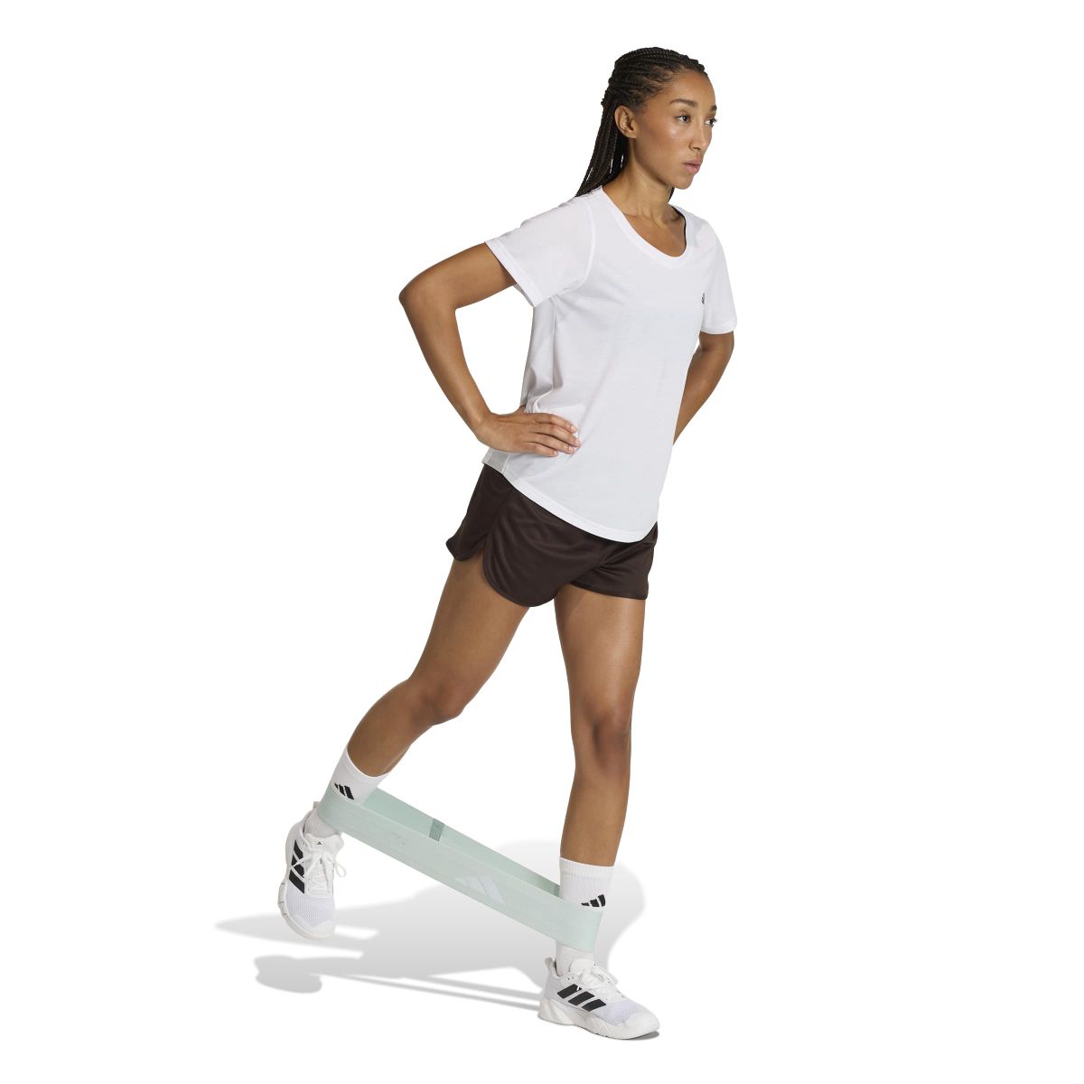 Workout Essentials T-Shirt mit tiefem Ausschnitt