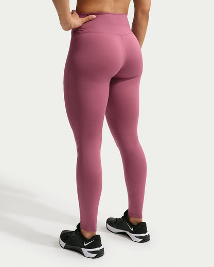 Nike One mit nahtloser Vorderseite Leggings in voller Länge mit hohem Bund für Damen