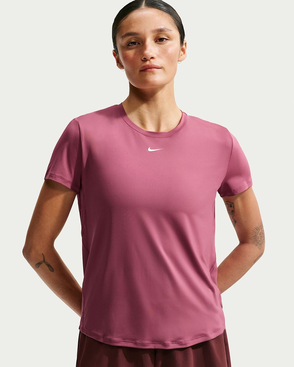 Nike One Classic Dri-FIT-Kurzarmshirt (Damen)
