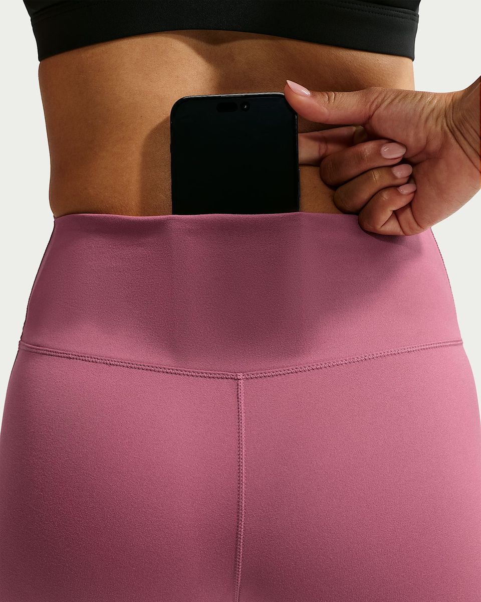 Nike One mit nahtloser Vorderseite Leggings in voller Länge mit hohem Bund für Damen