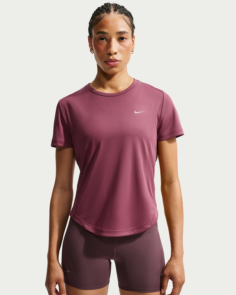 Nike Tempo Nike Dri-FIT Kurzarm-Laufoberteil für Damen