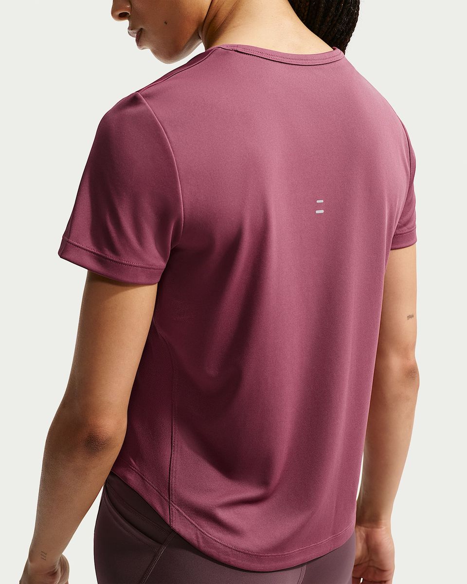 Nike Tempo Nike Dri-FIT Kurzarm-Laufoberteil für Damen