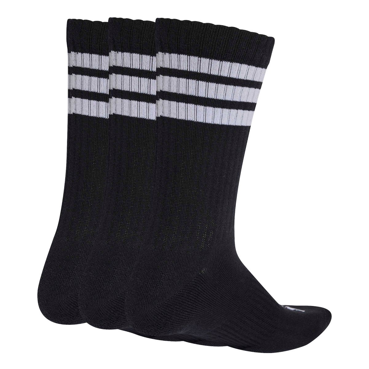 3-STREIFEN CUSHIONED SPORTSWEAR CREW SOCKEN 3ER-PACK