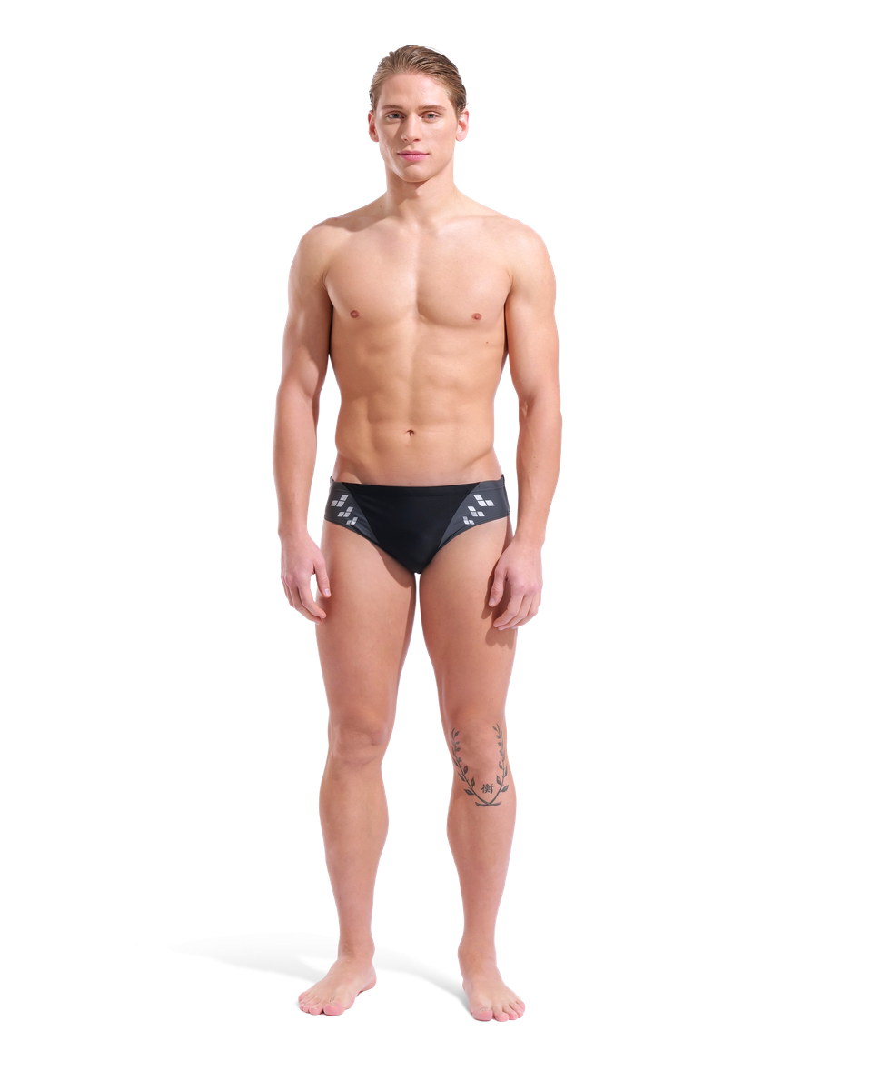arena Feel Herren Steplogo Slip Badehose
