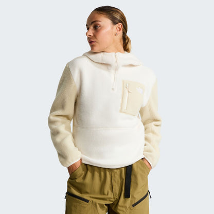 W YUMIORI 1/4 ZIP HOOD NOVELTY