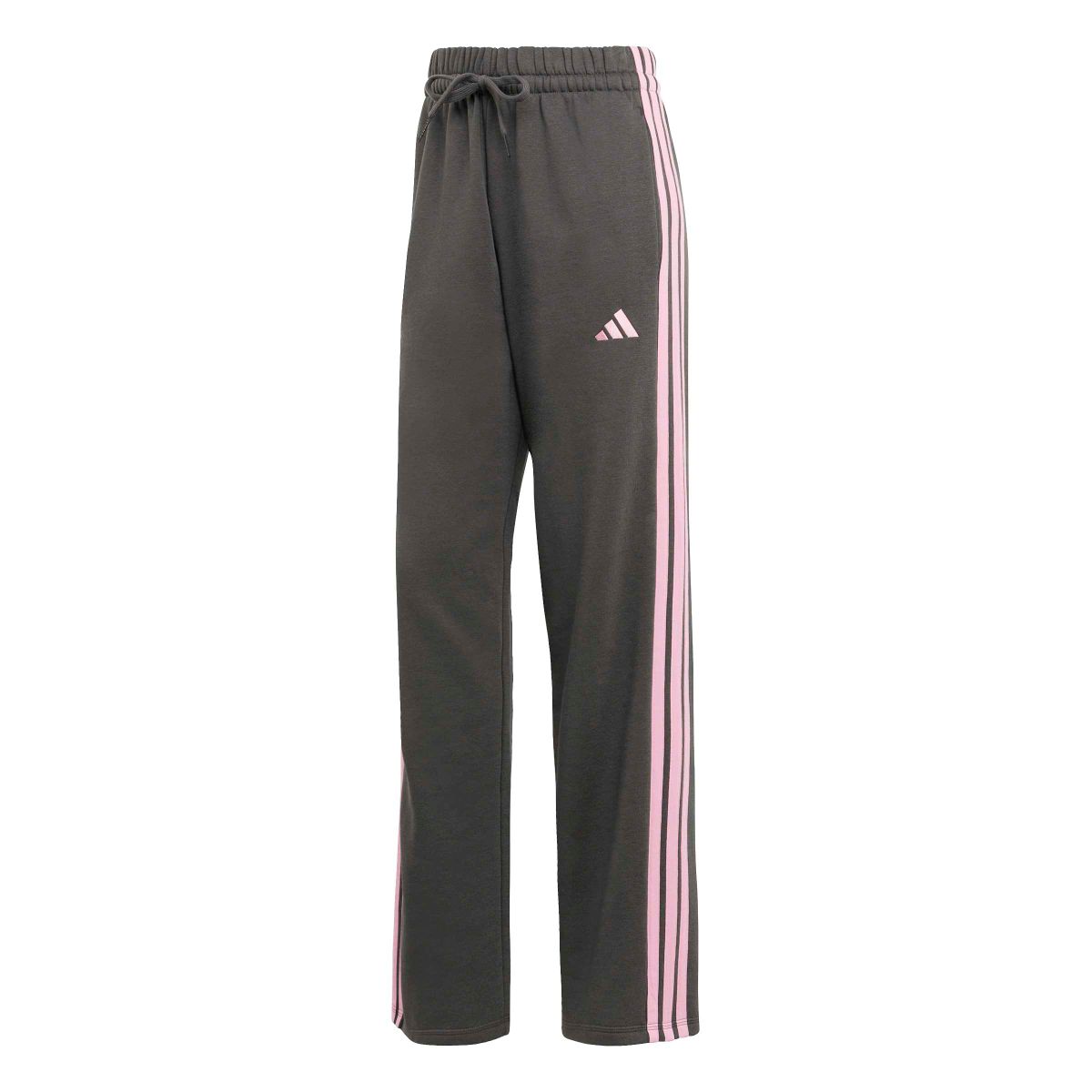 Essentials 3-Streifen Open-Hem French Terry Hose