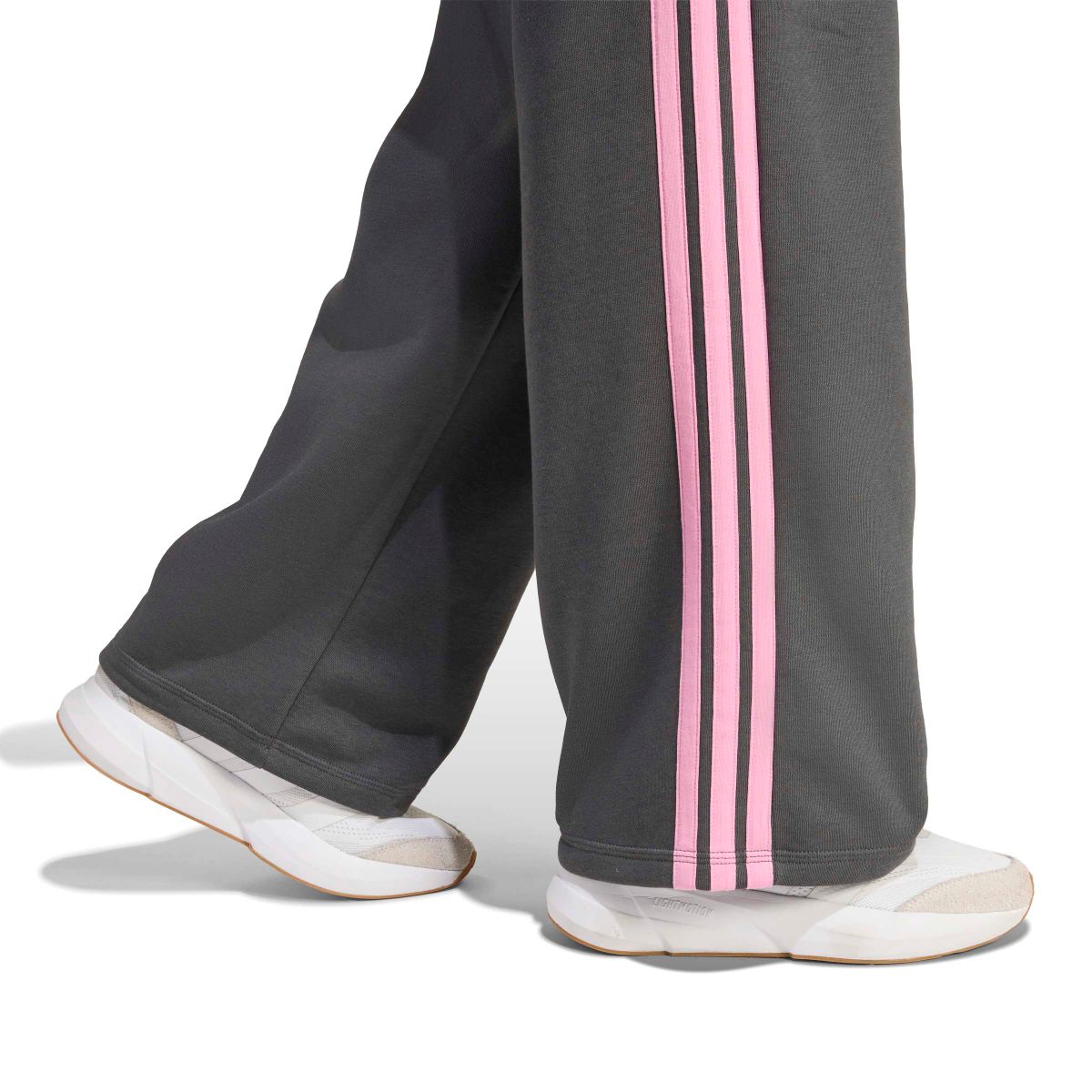 Essentials 3-Streifen Open-Hem French Terry Hose